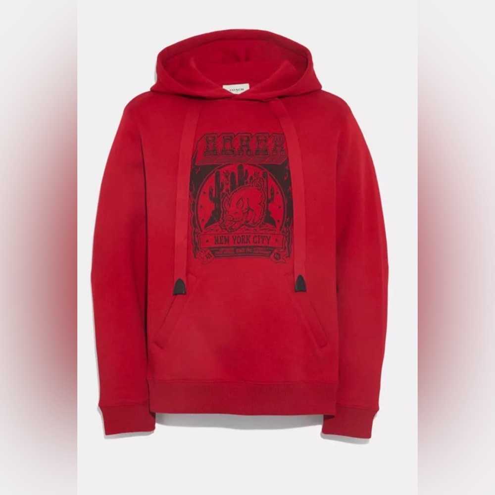 Professional Athletes Coach Lunar New Year Hoodie
Red- See measurements